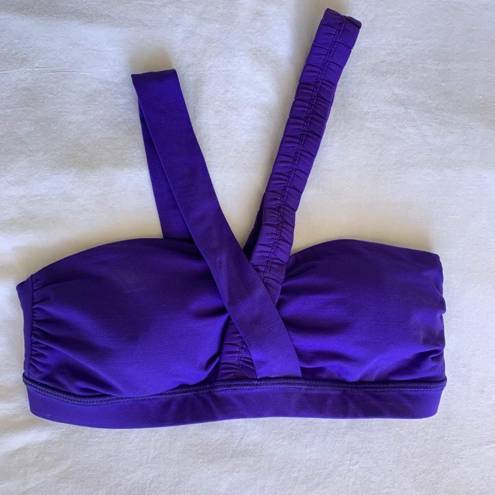 LULULEMON criss cross bandeau bra